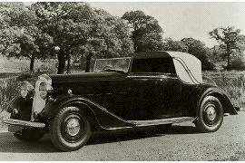 1934 Humber Pullman Sedanca Coupe