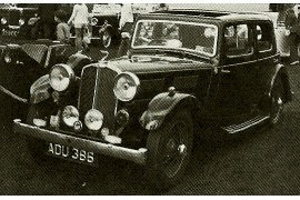 1934 Triumph Gloria Saloon