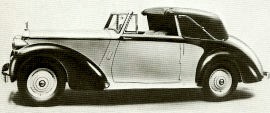1948 Invicta Black Prince Byfleet Drophead Coupe