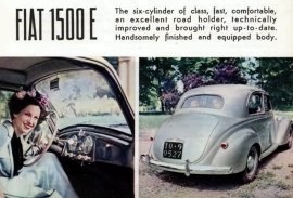 1950 Fiat 1500 E