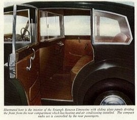 1952 Triumph Renown Limousine