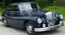 1955 Daimler Regency Mark II DF 304 Saloon