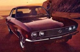 1972 Opel Manta Luxus