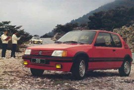 1986 Peugeot 205 Gti