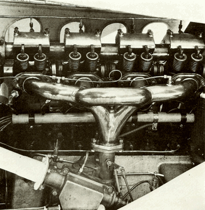 1914 Mercedes GP Engine