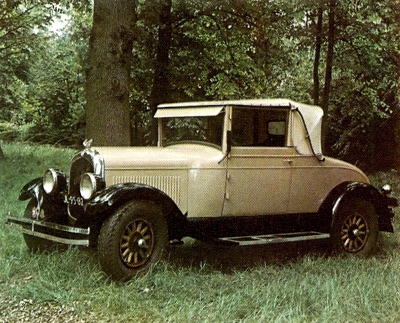 1926 Chrysler Six Roadster