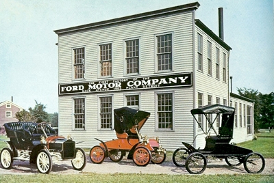 The original Ford Factory in Detroit, built in 1903