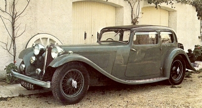 1934 SSI fitted with an in-line 2143cc six cylinder engine