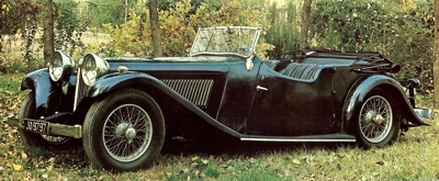 SSI Tourer which featured four-seater bodywork
