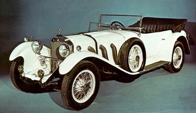1927 Mercedes-Benz S26/120/180 PS, powered by an inline six cylinder 6.8 liter engine