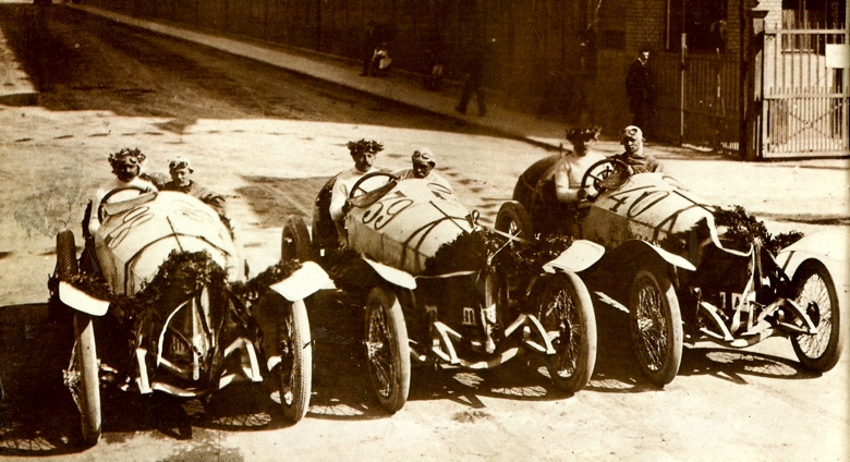 Mercedes 1914 Grand Prix 1-2-3