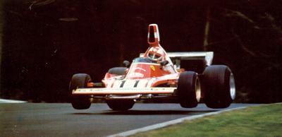 Clay Regazzoni heading for victory at the 1974 German GP