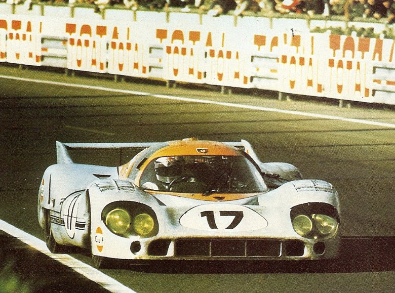 Derek Bell Porsche Gulf 917 Le Mans 1971