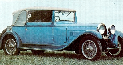 1927 Bugatti Type 44 Convertible