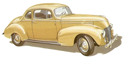 1939 Hudson six-cylinder business coupe