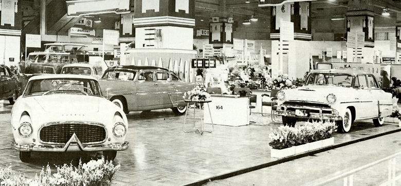 Hudsons at the 1953 London Motor Show