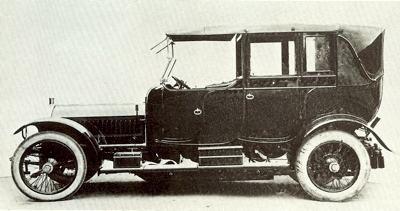 1911 Napier Landaulette, with coachwork by Baker