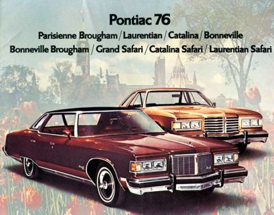1976 Pontiac Brochure