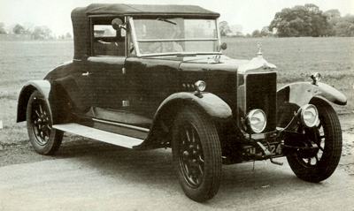 1926 Standard 14 hp Charlecote two-seater