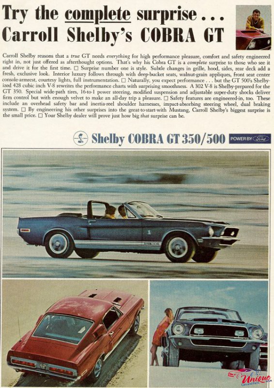 1968 Shelby Cobra GT
